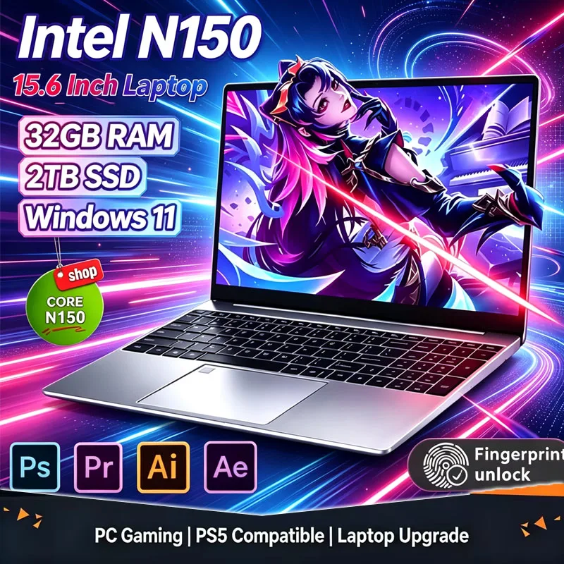 Ssd 1Tb - كمبيوتر محمول جديد لعام 2026 بشاشة