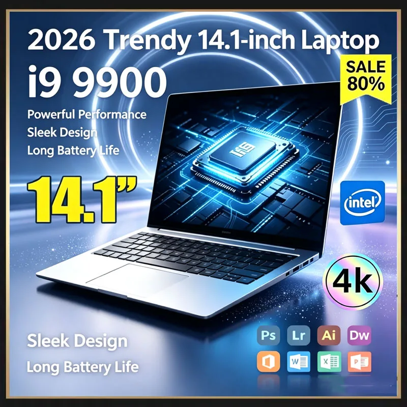 Ssd 2Tb - كمبيوتر محمول فائق النحافة بشاشة 14.1