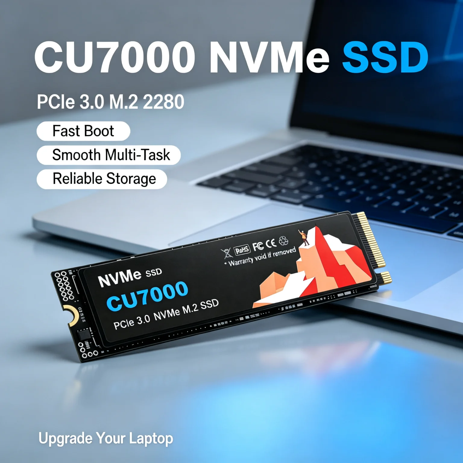 قرص تخزين داخلي CU7000 SSD M.2 - مراجعة Ssd 500Gb وسعره