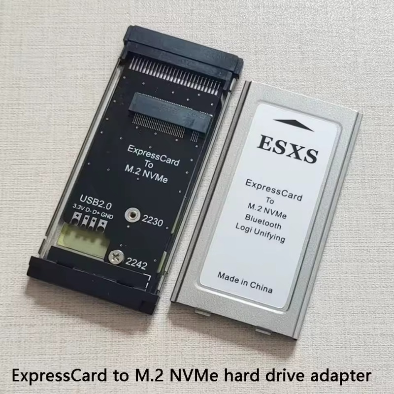 بطاقة توسعة ExpressCard إلى M. - مراجعة Nvme Ssd وسعره