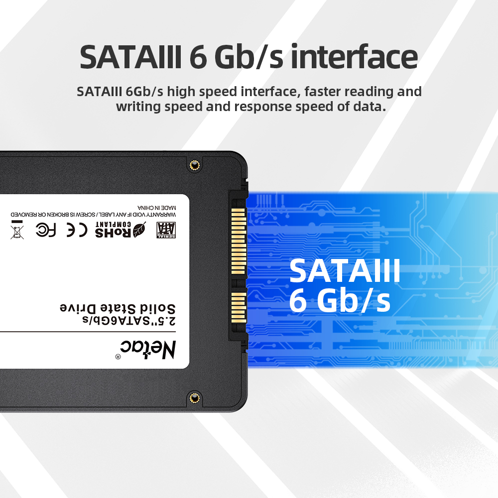 Netac SATA3 SSD 2.5 ''2tb 1tb  - مراجعة Ssd 500Gb وسعره