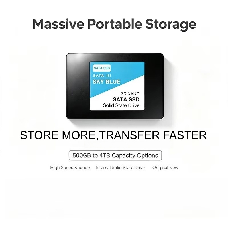 قرص تخزين صلب جديد بتقنية SATA - مراجعة Ssd 500Gb وسعره