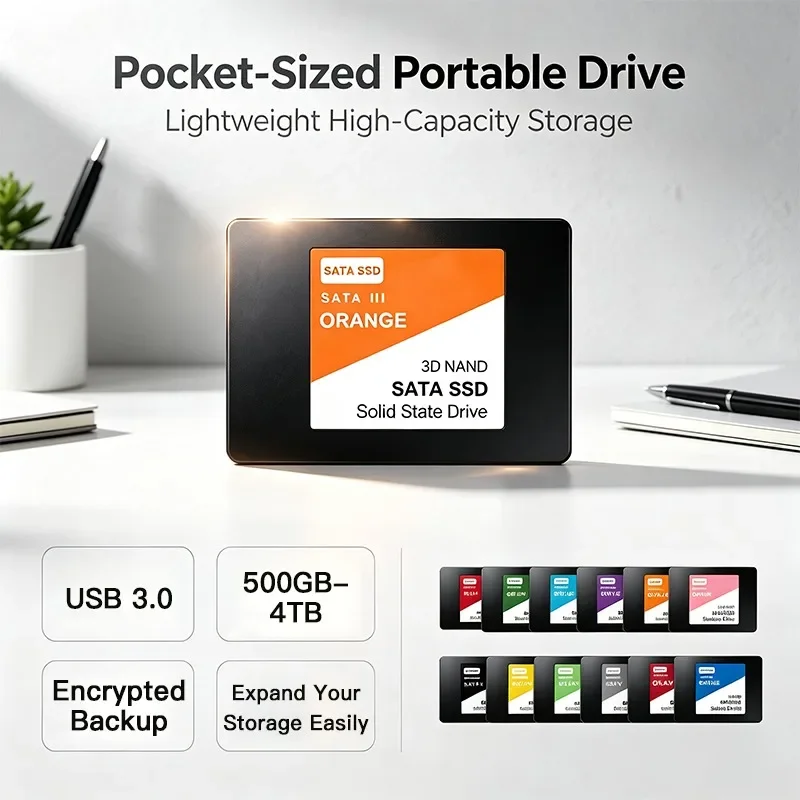 قرص تخزين صلب جديد بتقنية SATA - مراجعة Ssd 500Gb وسعره