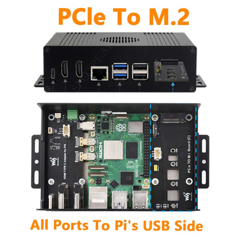 مجموعة حافظة Raspberry Pi 5 Bo - مراجعة Nvme Ssd وسعره