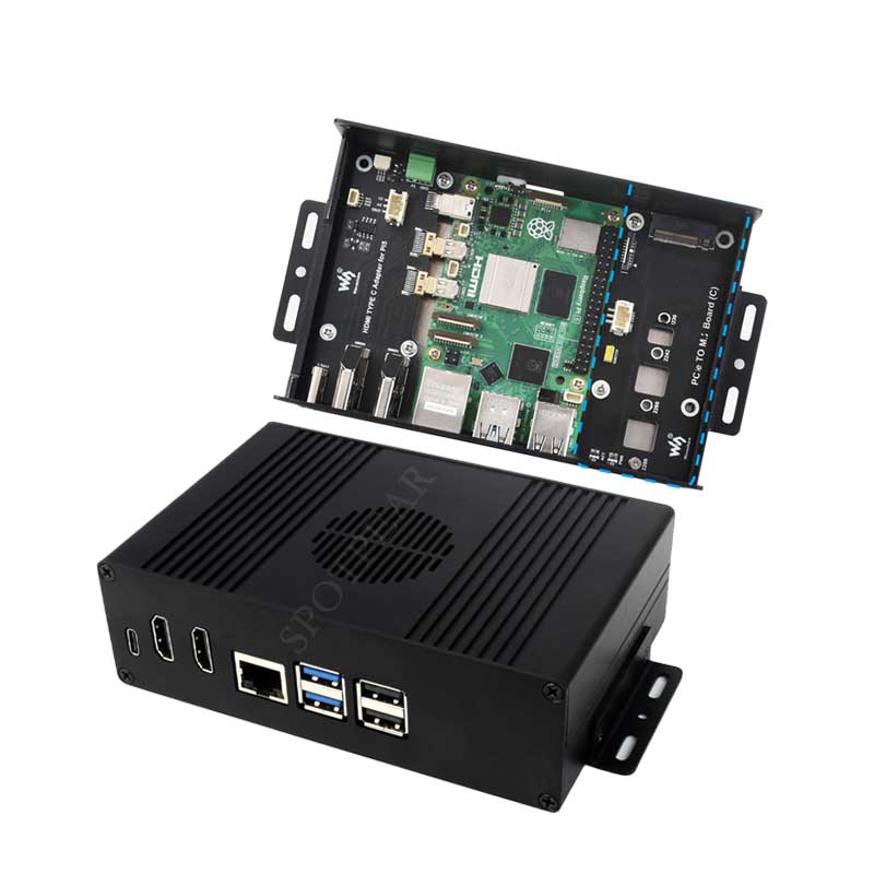 مجموعة حافظة Raspberry Pi 5 Bo - مراجعة Nvme Ssd وسعره