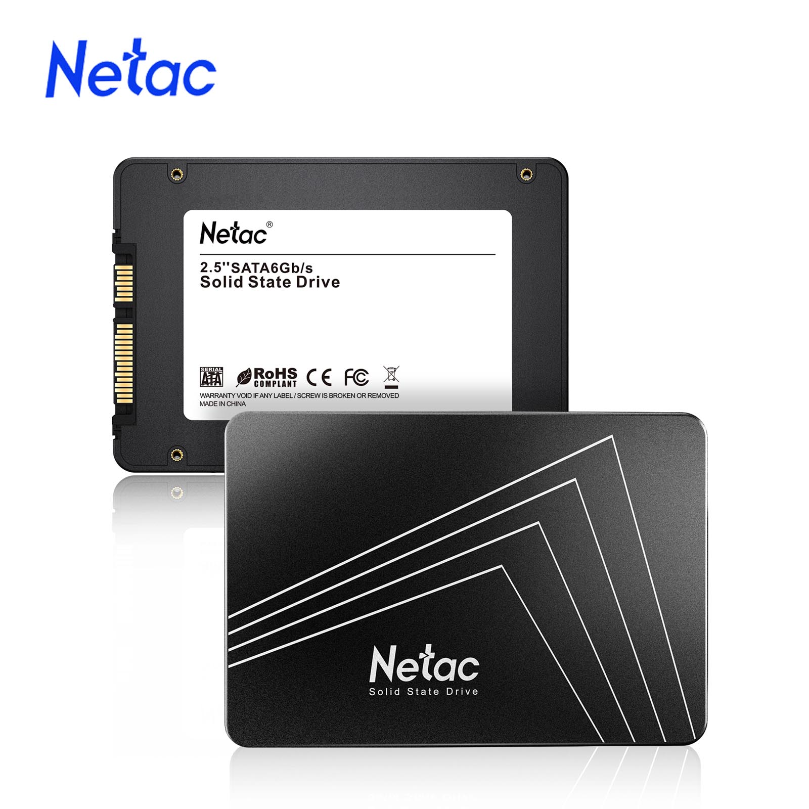 قرص قرص صلب داخلي الحالة Netac - مراجعة Ssd 500Gb وسعره