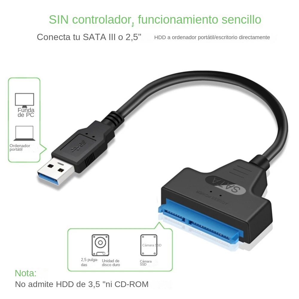 كابل USB 3.0 SATA 3، محول من S - مراجعة External Ssd وسعره