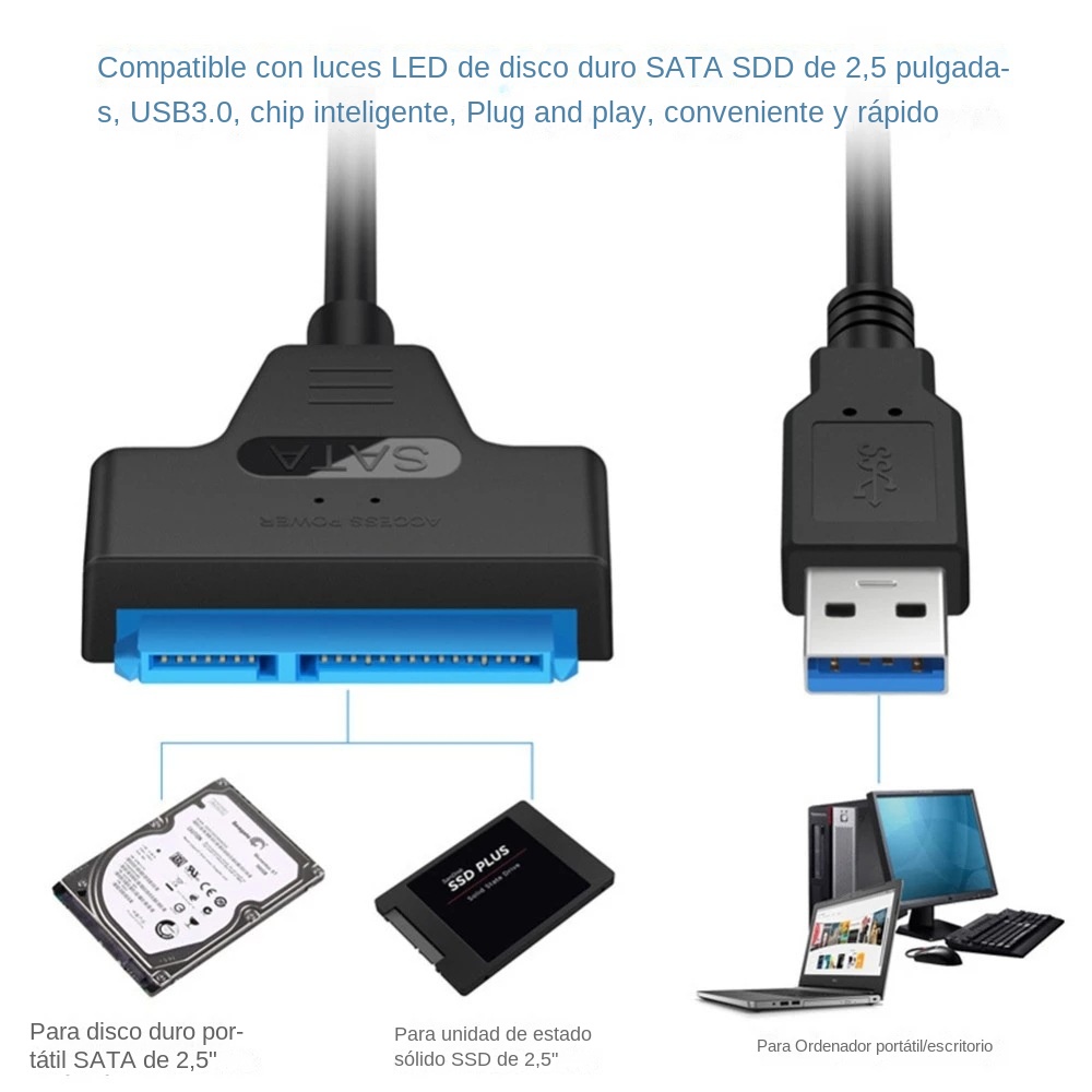 كابل USB 3.0 SATA 3، محول من S - مراجعة External Ssd وسعره